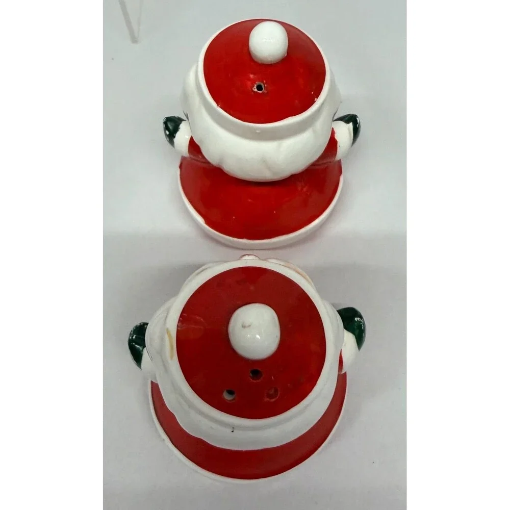 Vintage Christmas Holt Howard Winking Santa Claus Salt and Pepper Shakers 1960's